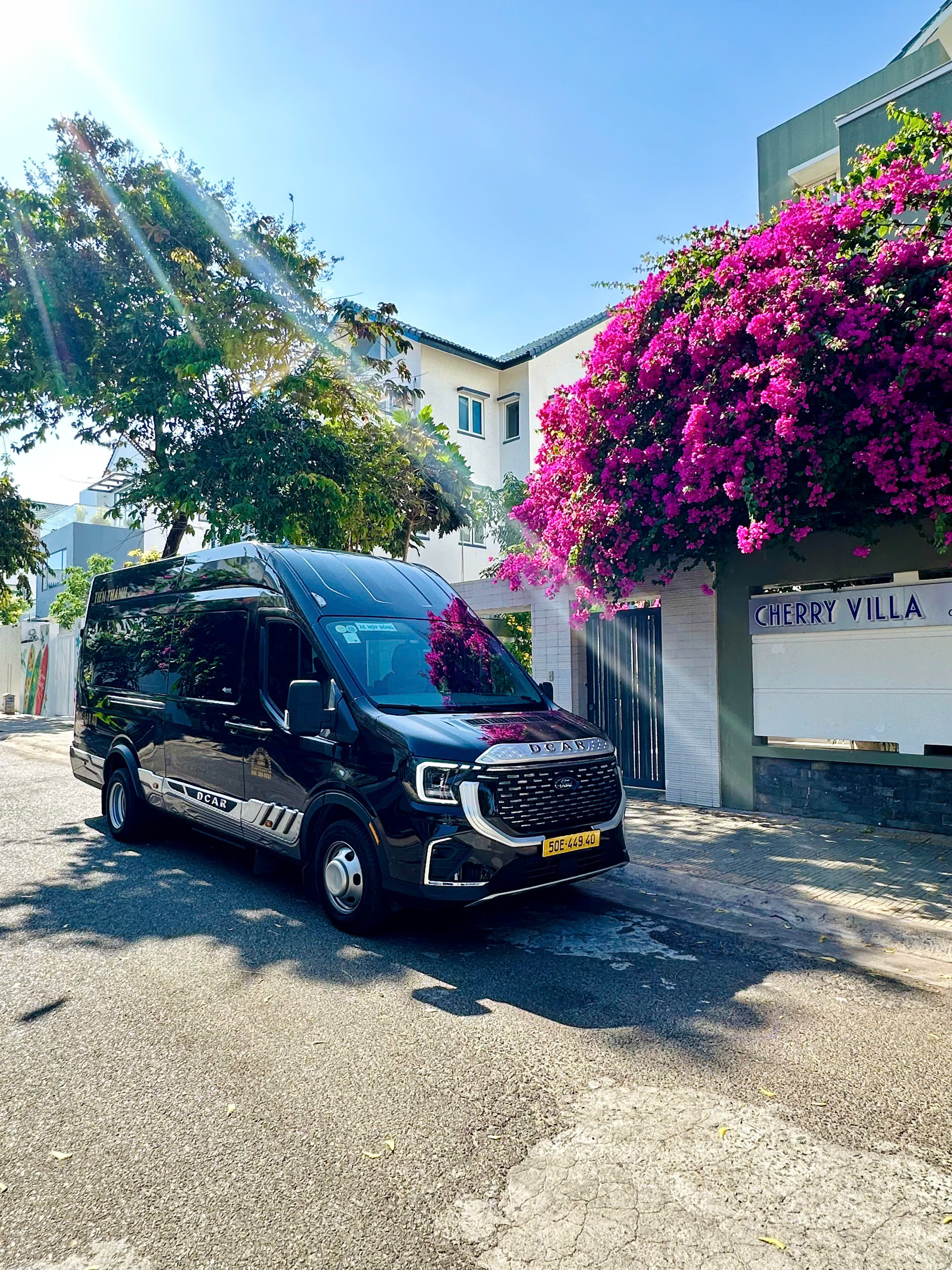 hình thực của xe Limousine